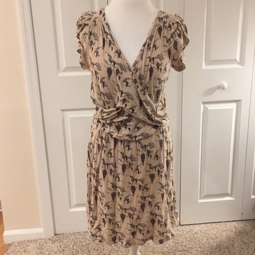 Anthropologie Leifnotes hot air balloon dress